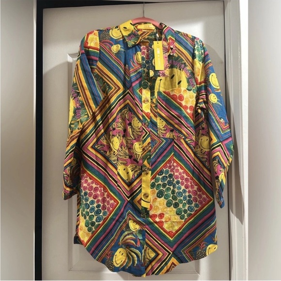 Farm Rio Smiley Romper - Picture 4 of 5